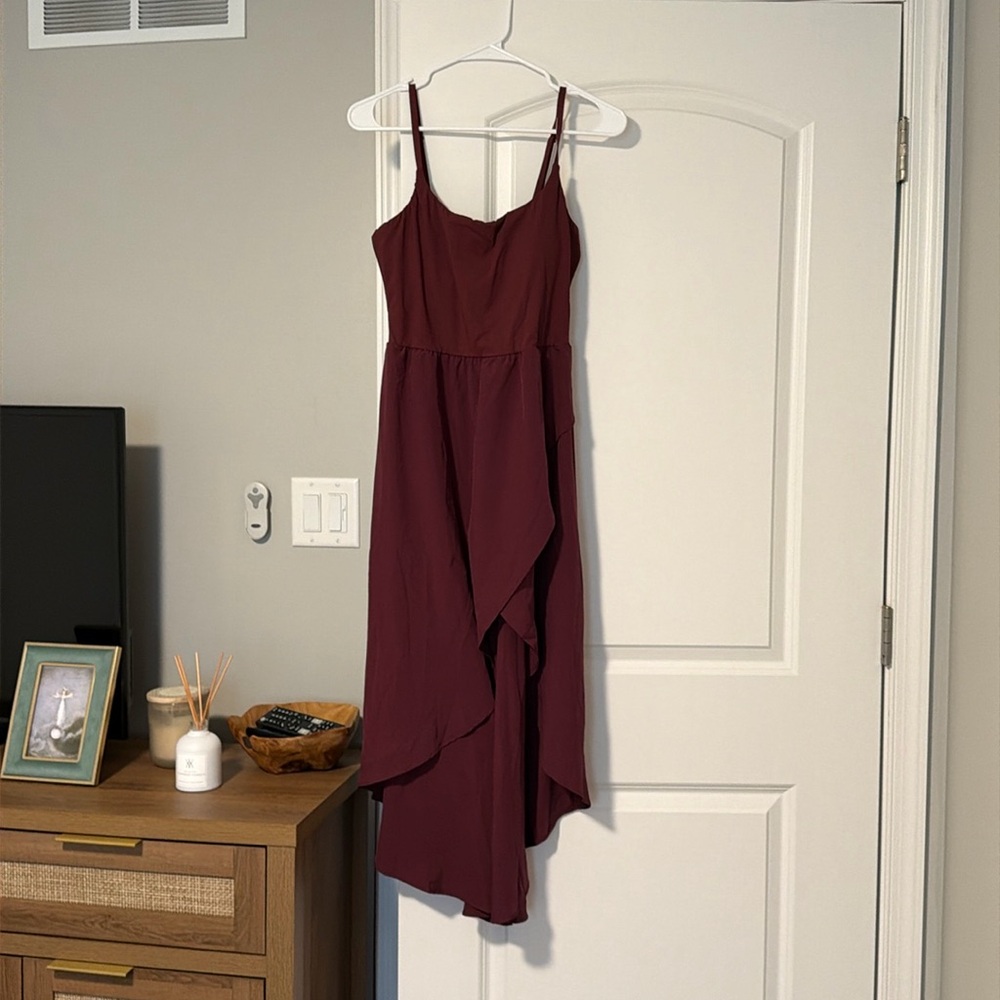 Halara size M Marion dress with built in bra, never worn but tags removed